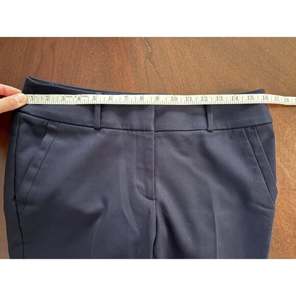 LOFT Julie Skinny Dress Pants Career Trousers in Navy Blue Size 6 - Picture 8 of 12